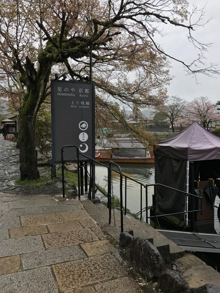 虹夕諾雅京都:Reception、迎賓船、環境