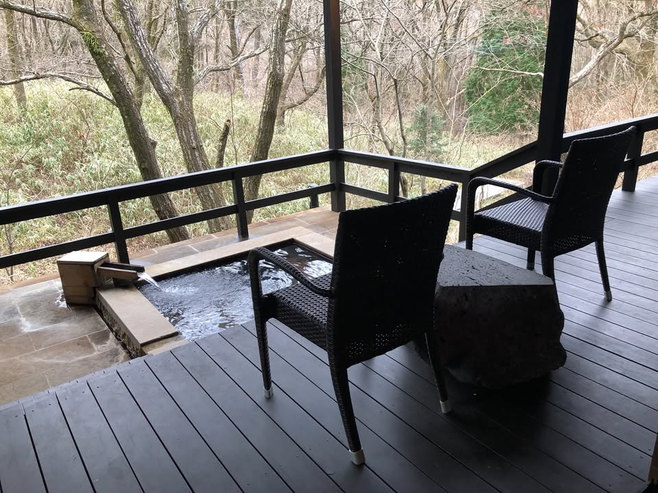 房間的露天湯
