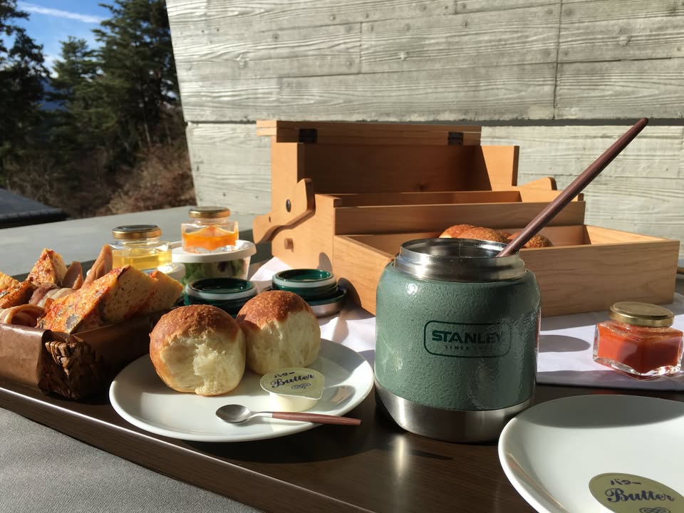 虹夕諾雅富士：房間早餐