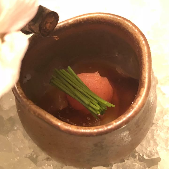 虹夕諾雅京都：晚餐、第二趟的晚餐