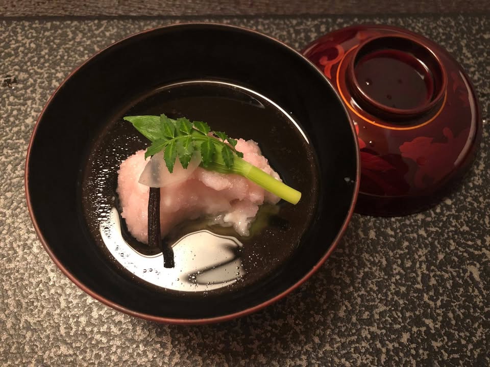 虹夕諾雅京都：晚餐、第二趟的晚餐