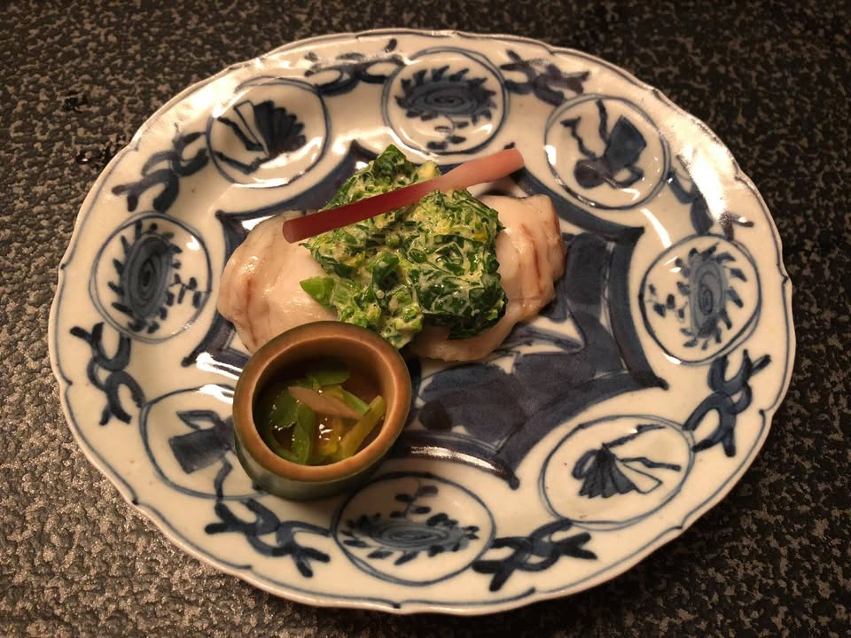 虹夕諾雅京都：晚餐、第二趟的晚餐