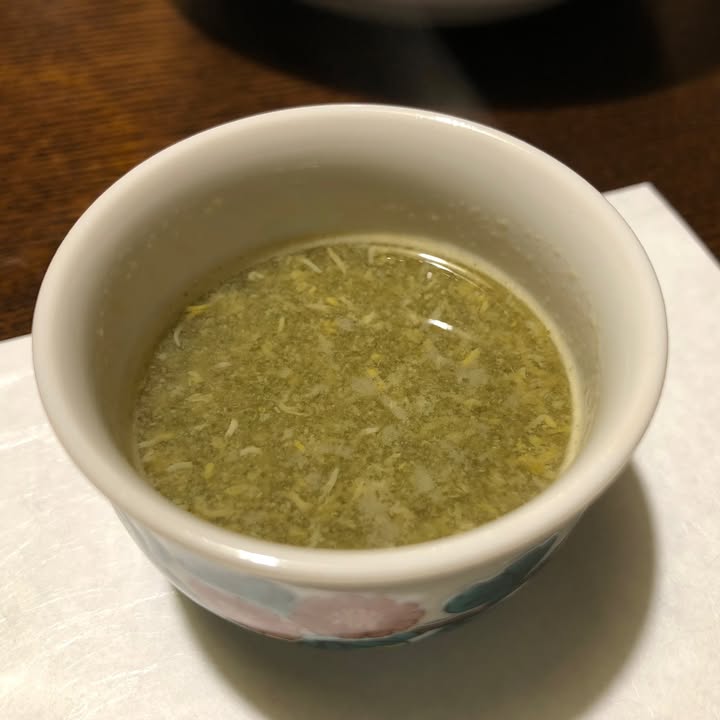 溫清酒泡蟹膏