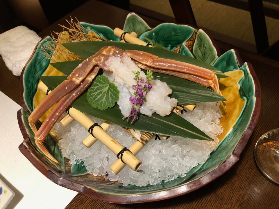 蟹腳刺身