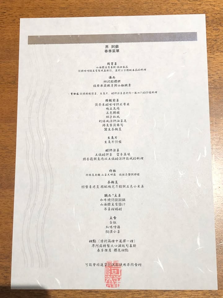 晚餐