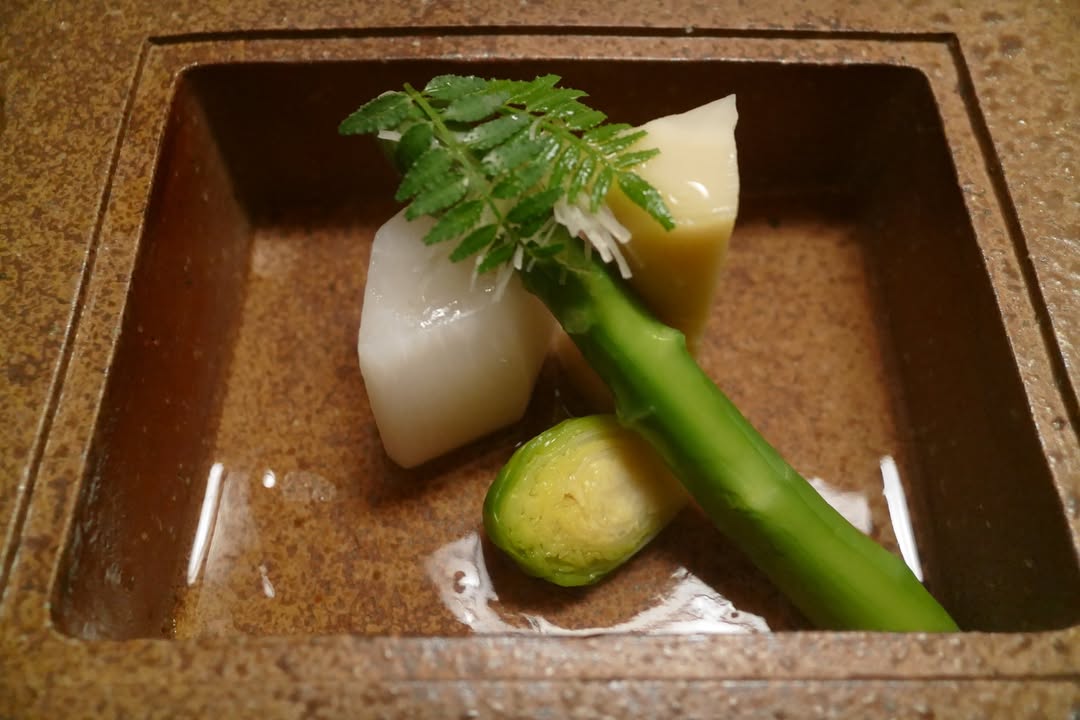 虹夕諾雅京都：晚餐、第一趟的第一晚