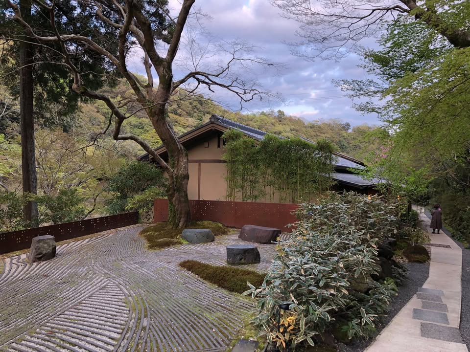 虹夕諾雅京都：Reception、迎賓船、環境